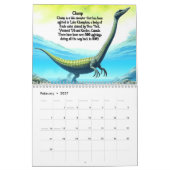 Cryptids Bigfoot, Chupacabra, Mothman, Yeti Kalender (Feb 2027)