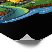 Cryptids Camping Poster (Hoek)