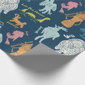 Cryptids Cryptozoology Identification Guide Cadeaupapier (Hoek)