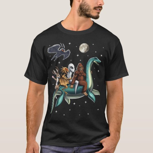 Cryptids Reis T-shirt (Voorkant)