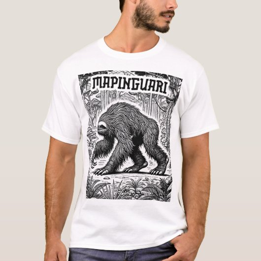 Cryptische samenzwering - Mapinguari T-shirt (Voorkant)