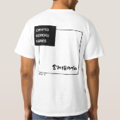 CRYPTO語録 -GOROKU- “Master of Unrealized Losses” T-shirt (Achterkant)