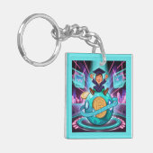 Crypto-Afstuderen Sleutelhanger (Voorkant Links)