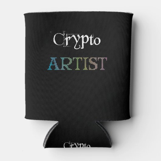 Crypto Artist Dark Blikjeskoeler (Voorkant)