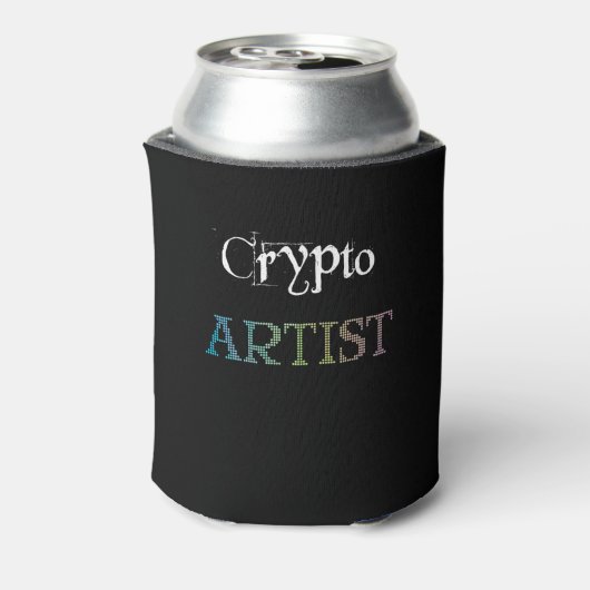Crypto Artist Dark Blikjeskoeler (Blikje Achterkant)