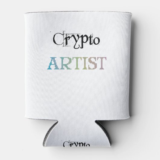 Crypto Artist Light Blikjeskoeler (Voorkant)