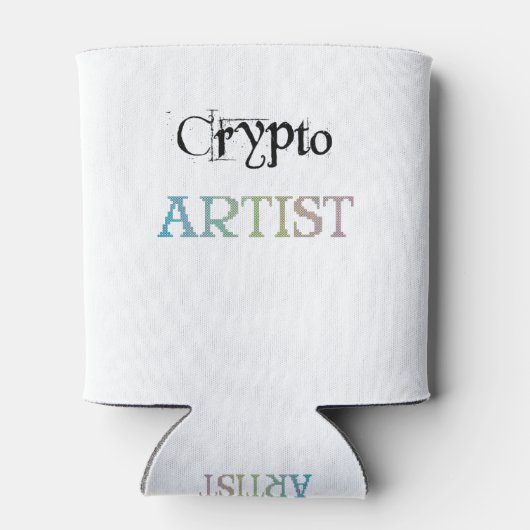 Crypto Artist Light Blikjeskoeler (Achterkant)