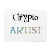Crypto Artist Light Magneet (Horizontaal)