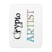 Crypto Artist Light Magneet (Verticaal)