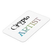 Crypto Artist Light Magneet (Linkerzijde)