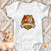 CRYPTO BABY baby met naam en geboortedatum T-shirt