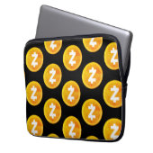 crypto bag met kasstijl laptop sleeve (Voorkant Links)