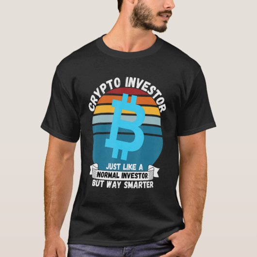 Crypto Belegger Plan B Hodl Crypto Blockchain Cry T-shirt (Voorkant)