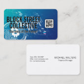 Crypto | Blokketen-technologie Visitekaartje (Voorkant / Achterkant)