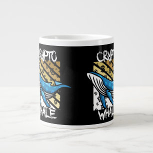 Crypto BTC Whale - Crypto munt Grote Koffiekop