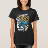 Crypto BTC Whale - Crypto munt T-shirt (Voorkant)
