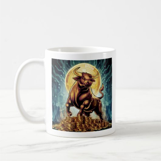 Crypto Bull Koffiemok (Links)