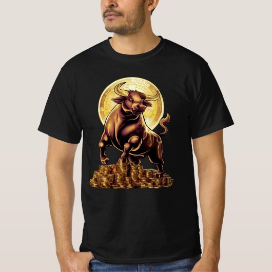 Crypto Bull T-shirt (Voorkant)