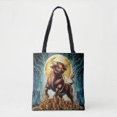 Crypto Bull Tote Bag (Voorkant)