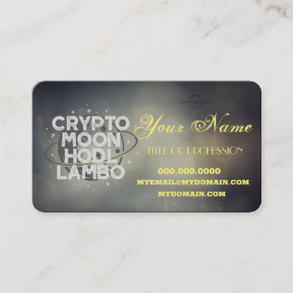 Crypto Business Card Visitekaartje
