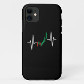 Crypto Candlestick Heartbeat EKG: Trading & Invest Case-Mate iPhone Case (Achterkant)