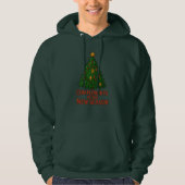 Crypto Christmas Tree Trading Hoodie (Voorkant)