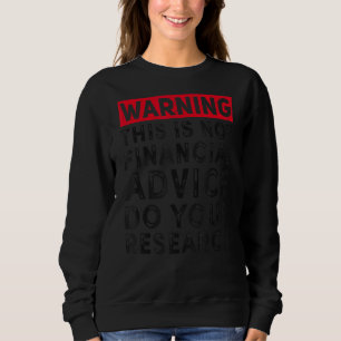 Crypto Coin Token Cryptocurrency niet Financial Ad Trui
