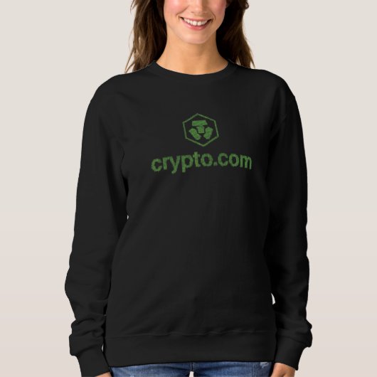 Crypto Com Coin Cro Cryptovaluta Hodl Crypto Trui (Voorkant)