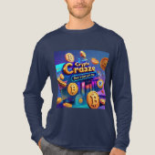 Crypto Craze - Vetgedrukte, kleurrijke en onmisbar Tri-Blend Shirt (Voorkant volledig)