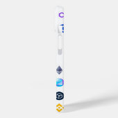Crypto Currency Logo Collectie Case-Mate iPhone Case (Achterkant / Links)