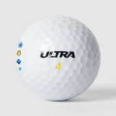 Crypto Currency Logo Collectie Golfballen (Logo)