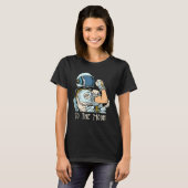 Crypto Currency Talk XLM Fun Stellar We Can Do It T-shirt (Voorkant volledig)
