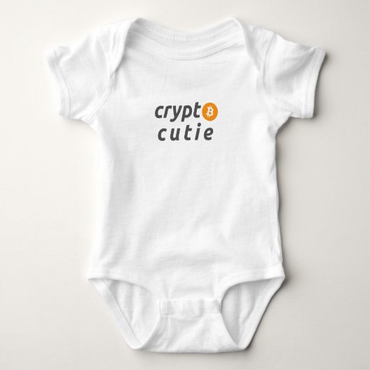 Crypto Cutie Baby Bodysuit (Voorkant)