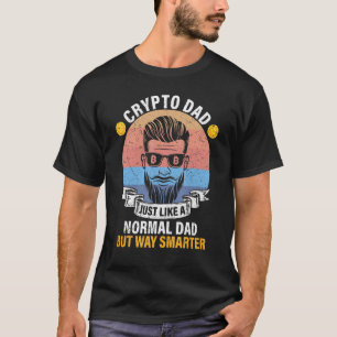 Crypto Dad Bitcoin BTC Definition net als Norma T-shirt