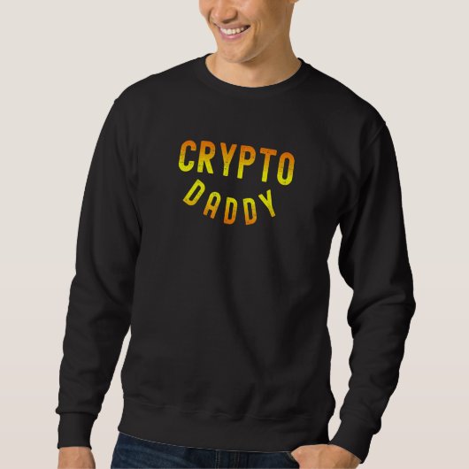 Crypto Dad Cryptocurrency Trui (Voorkant)