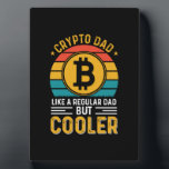 Crypto Dad Retro Sunset Fotoplaat<br><div class="desc">Crypto Dad Retro Sunset</div>