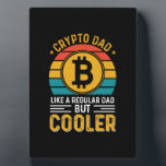 Crypto Dad Retro Sunset Fotoplaat<br><div class="desc">Crypto Dad Retro Sunset</div>