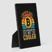Crypto Dad Retro Sunset Fotoplaat (Zijkant)