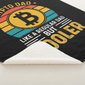 Crypto Dad Retro Sunset Sherpa Deken (3/4)