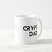 Crypto Dad Trader Bitcoin HODL Vaderdag Koffiemok (Voorkant rechts)