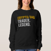 Crypto Dad Trader Legend Trui (Voorkant)