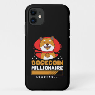 Crypto DogeCoin Miljonair Laden Case-Mate iPhone Case