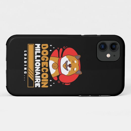 Crypto DogeCoin Millionaire Loading Case-Mate iPhone Case (Achterkant (horizontaal))