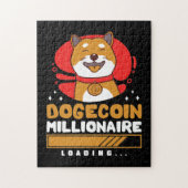 Crypto DogeCoin Millionaire Loading Legpuzzel (Verticaal)