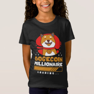 Crypto DogeCoin Millionaire Loading T-shirt