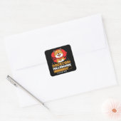 Crypto DogeCoin Millionaire Loading Vierkante Sticker (Envelop)