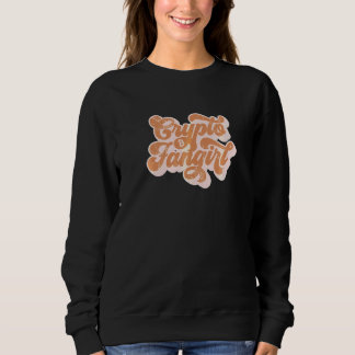 Crypto Fangirl Cryptovaluta Meisjes Die Crypto Kop Trui