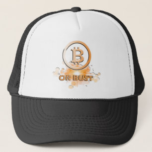 Crypto Fans - Bitcoin of Bust Trucker Pet