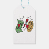 Crypto Fight Club Cadeaulabel (Achterkant)