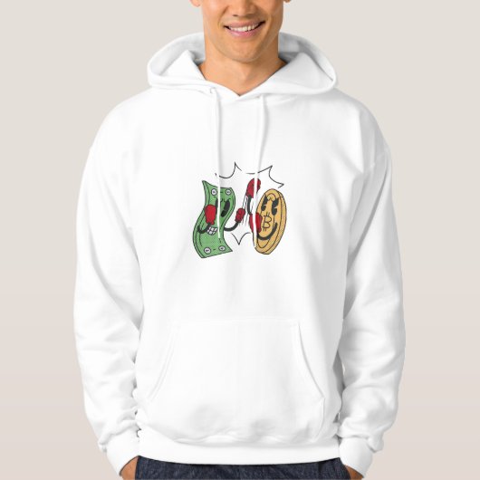Crypto Fight Club Hoodie (Voorkant)